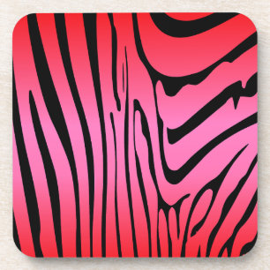 Porta-copo Zesty Zebra Red