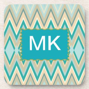 Porta-copo ziguezague-telefones diagonais