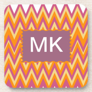 Porta-copo Ziguezague tribal asteca