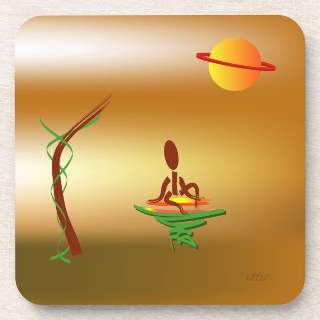 Porta-copo Zinglees ~ Esperando (Frente)