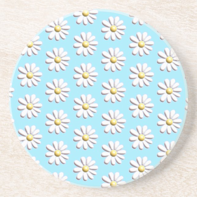Porta-copos 3D Daisy Flower (Frente)