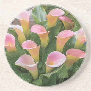 Porta-copos 55º Aniversário do Casamento Pink Calla Lily