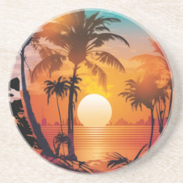 PORTA-COPOS 6 HOME LIFE'S JOURNEY CHEER UP SANDSTONE COASTERS 