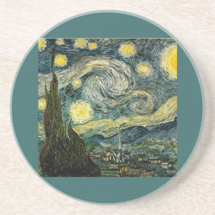 Porta-copos A noite estrelado de Vincent van Gogh (1889)