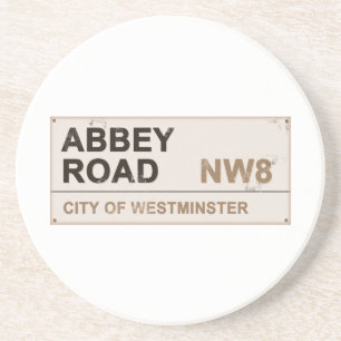 Porta-copos Abbey Road London England - vintage