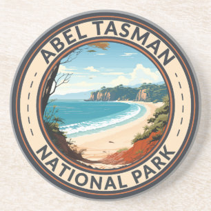 Porta-copos Abel Tasman National Park Nova Zelândia Viagem Ret