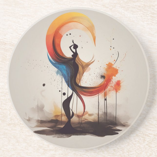 Porta-copos aberto ao coração (Frente)