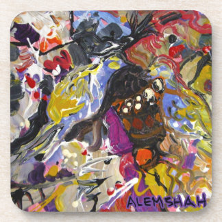 Porta copos abstrata de Alemshah ajustada - Jay