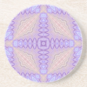 Porta-copos Abstrato de Seda Lilac Dois Presente de Natal