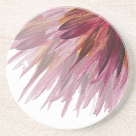 Porta-copos Abstrato Floral Aquarela pintada à mão