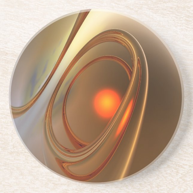 Porta-copos Abstrato trendy e elegante Design 3d (Frente)