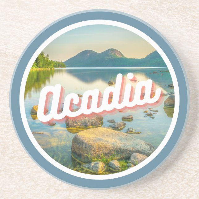 Porta-copos Acadia National Park Maine Landscape Fotografia A (Frente)
