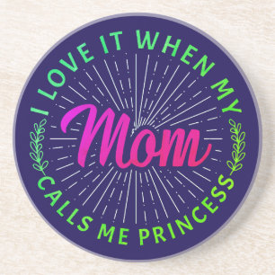 Porta-copos Adoro Quando Minha Mãe Me Chama Princesa-95105
