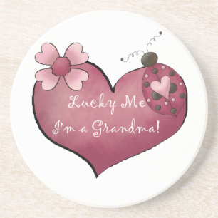 Porta-copos Afortunado mim eu sou presentes de uma avó