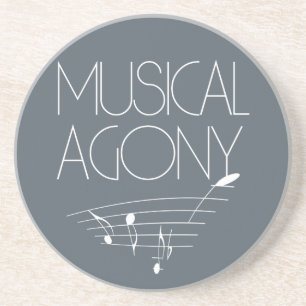 Porta-copos Agonia musical