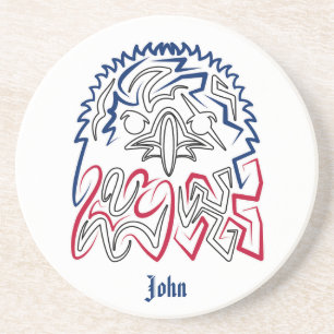 Porta-copos Águia Americana do Dia da Independência