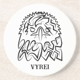 Porta-copos Águia Tribal Negra