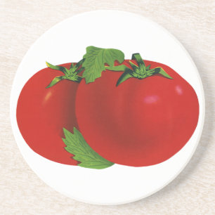 Porta-copos Alimentos Antigos, Tomate Orgânico Vermelho Maduro