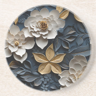 Porta-copos Alivio Floral 3D Elegante