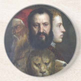 Porta-copos Alllegory da prudência - Titian (Tiziano)