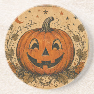 Porta-copos Almofada de lançamento de Halloween de Abóbora Vin