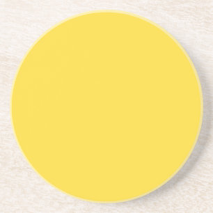 Porta-copos Amarelo Sol Cor Sólida   Clássico Elegante