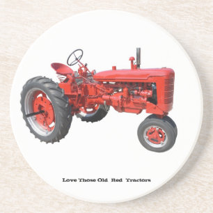Porta-copos Ame aqueles tratores vermelhos velhos