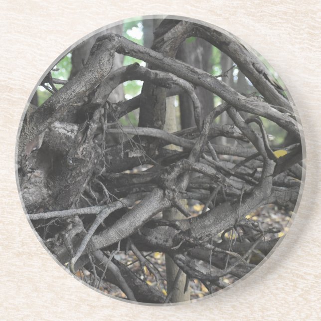 Porta-copos Amor a Árvore Falsa (Frente)