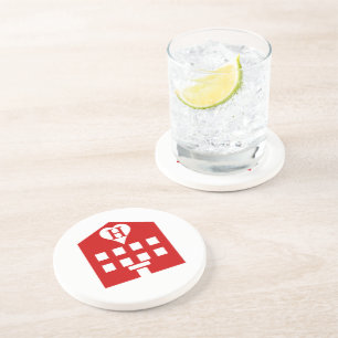 Porta-copos Amor Hotel Japonês Emoji
