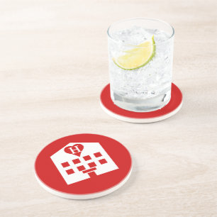 Porta-copos Amor Hotel Japonês Emoji