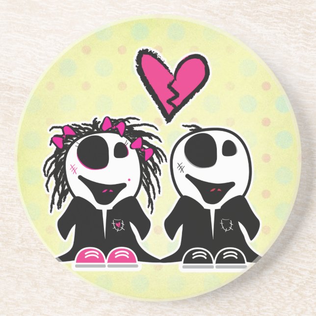 PORTA-COPOS AMOR ZUMBI (Frente)