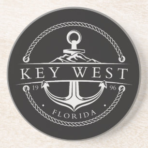 Porta-copos Âncora Náutica Key West Flórida 1996