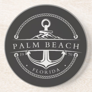 Porta-copos Âncora Náutica Palm Beach Flórida 1970