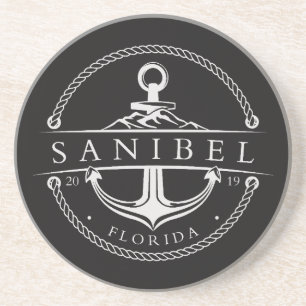 Porta-copos Âncora Náutica Sanibel Flórida 2019