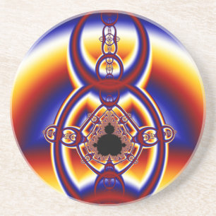 Porta-copos Anéis vermelhos 2