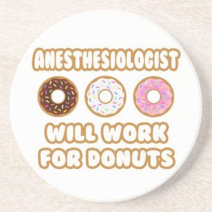 Porta-copos Anestesiologista. Trabalhará Para Rosquinha