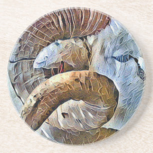 PORTA-COPOS ANIMAL DE FAZENDA DE OVELHA RAM