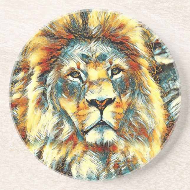 Porta-copos AnimalArt_Lion_005 (Frente)