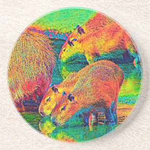 Porta-copos AnimalColor_Capybara_004