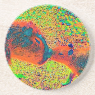 Porta-copos AnimalColor_Capybara_005