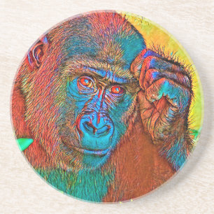 Porta-copos AnimalColor_Gorilla_019