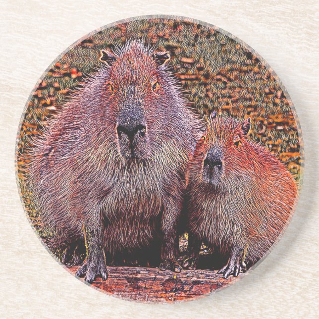 Porta-copos AnimalMix_Capybara_003 (Frente)