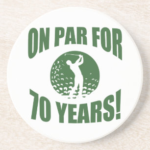 Porta-copos Aniversário do 70 do jogador de golfe