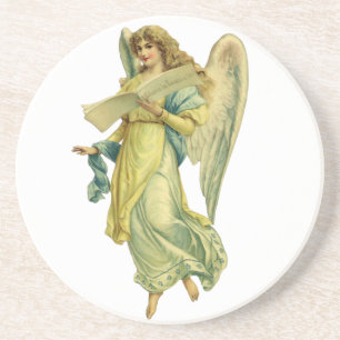 Porta-copos Anjo de Natal Vitoriano, Gloria in Excelsis Deo