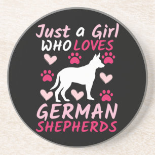 Porta-copos Apenas Uma Menina Que Adora German shepherd
