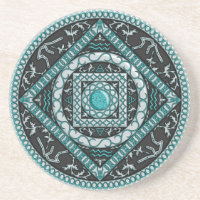 Porta copos Aquarius Mandala