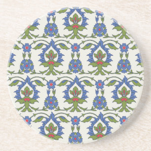 Porta-copos Árabe Tradicional: Iznik Azulejo Invisível.