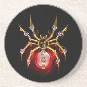 Porta-copos Aranha-do-galo em preto