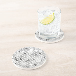 Porta-copos arenito de Chá de panela de Esferas de Disco do GR