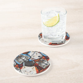 PORTA-COPOS ARTE DE LOBO SUDOESTE